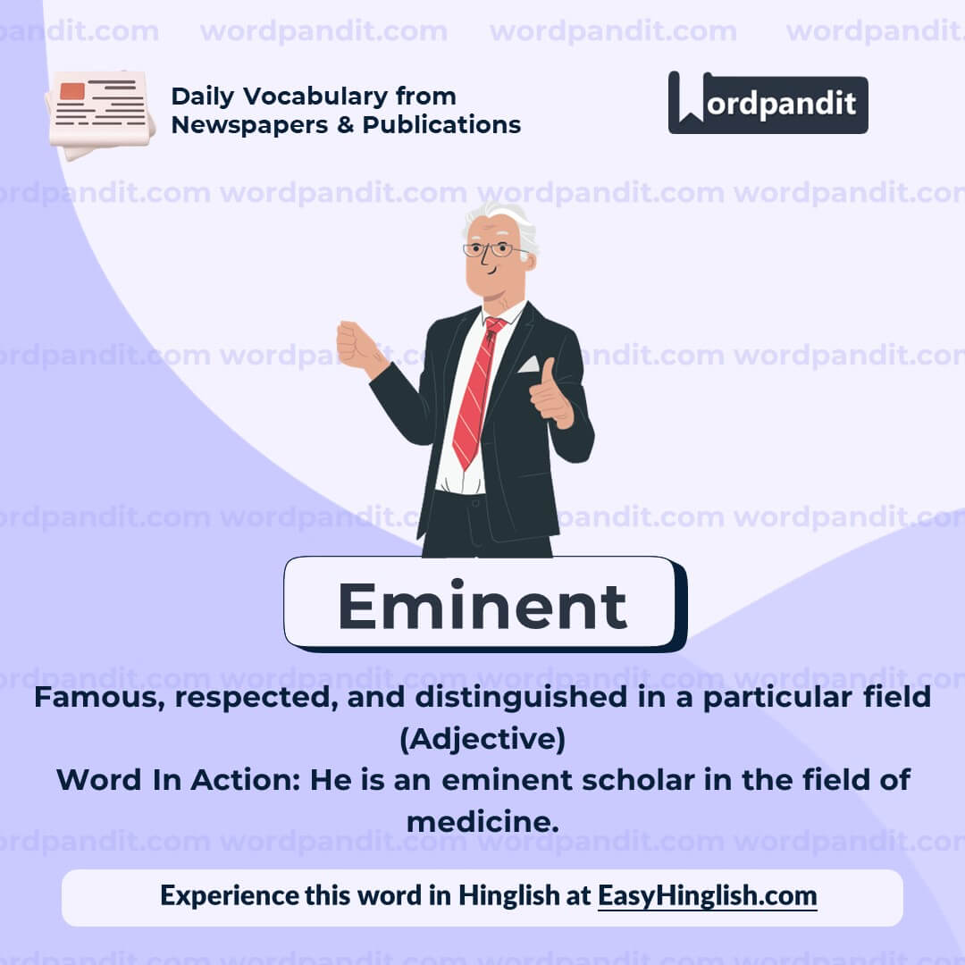 Eminent Vocabulary Post
