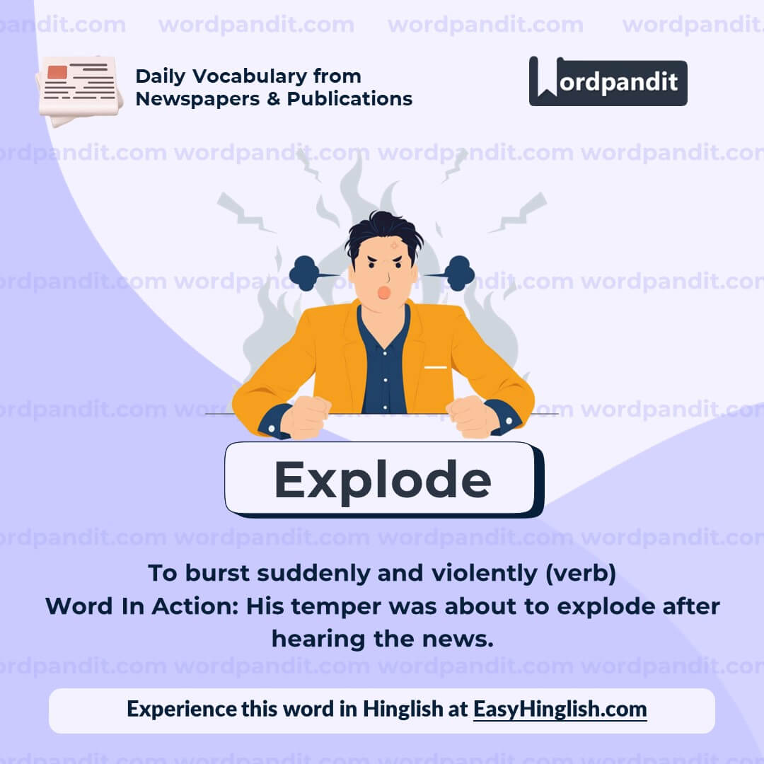 Explode Vocabulary Post