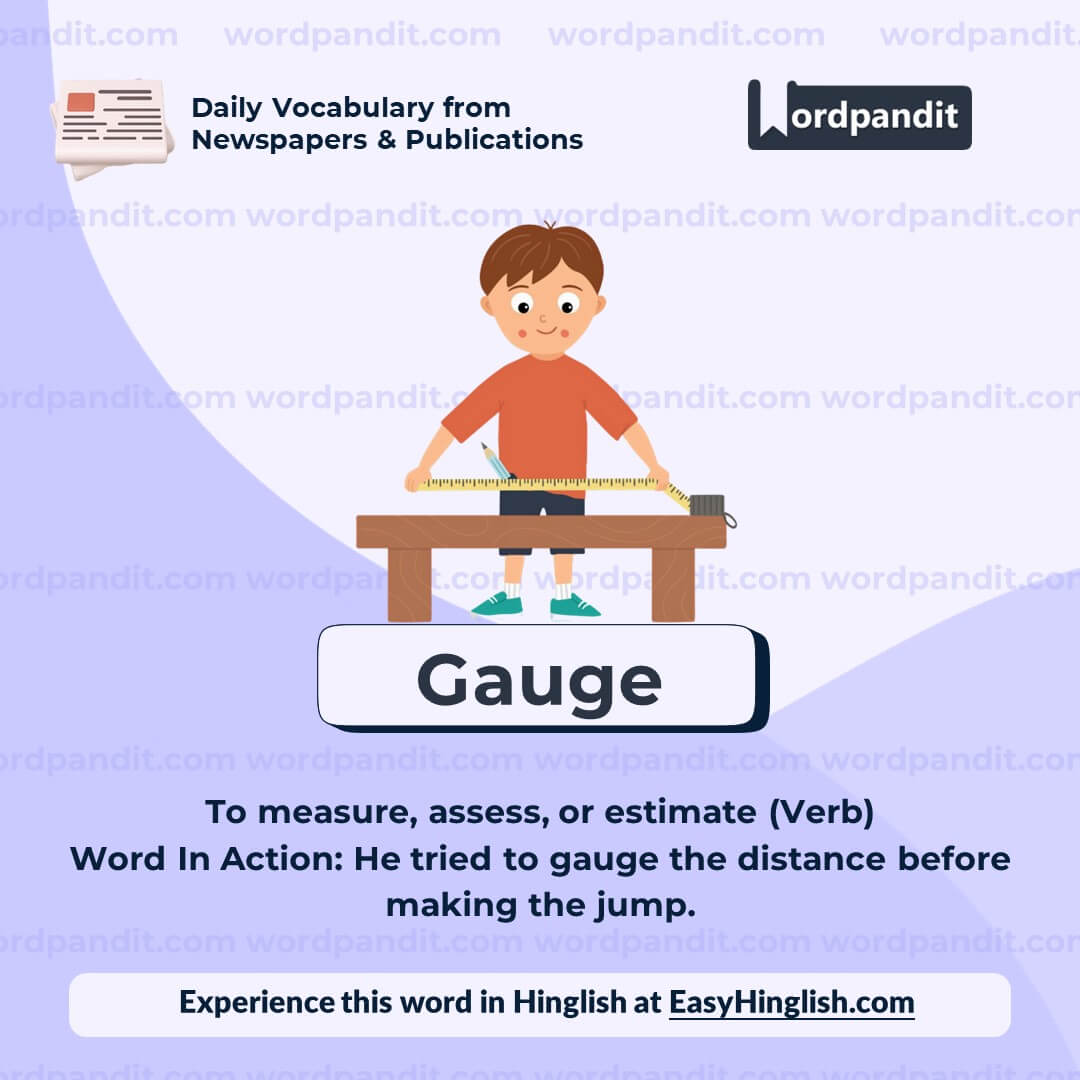 Gauge Vocabulary Post