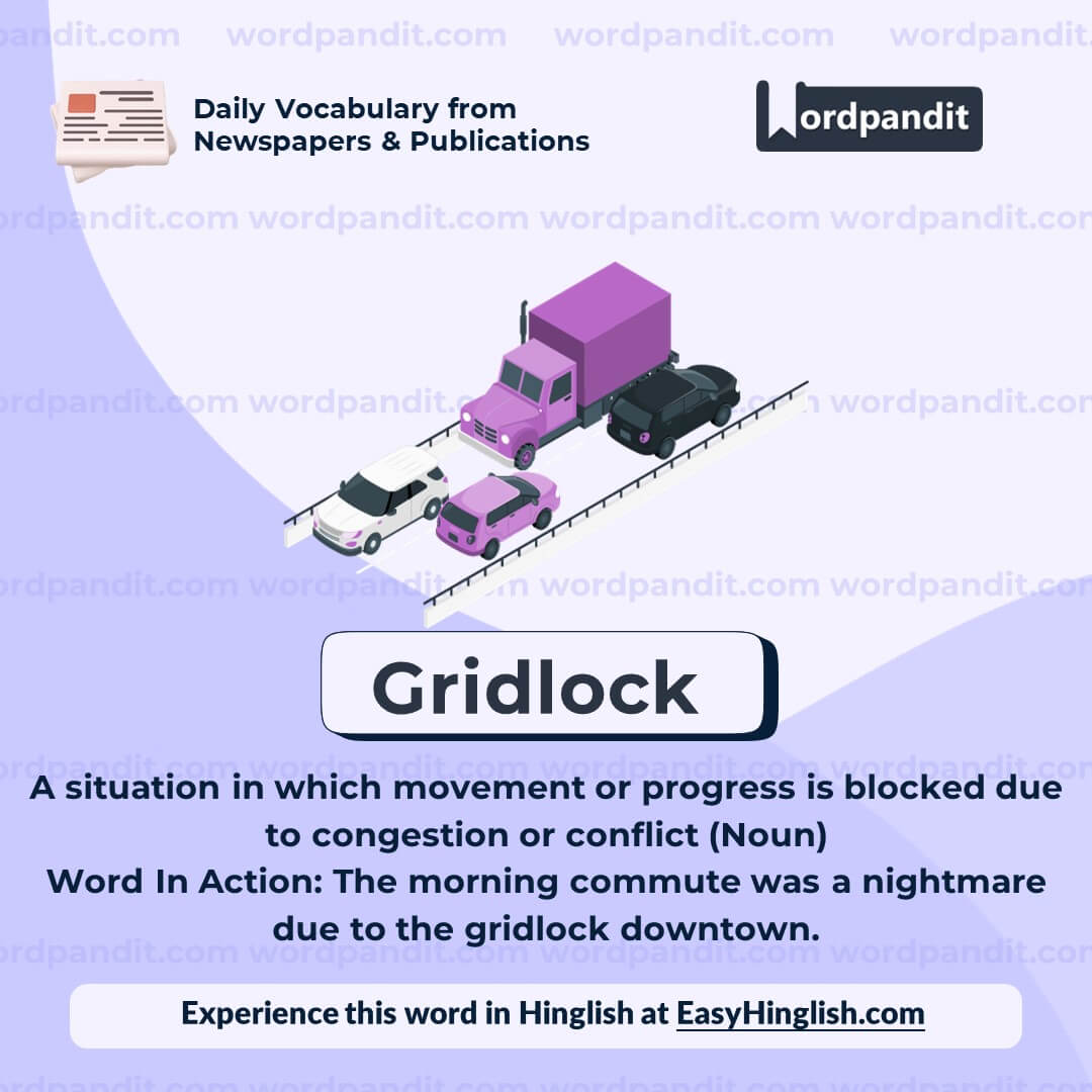 Gridlock Vocabulary Post