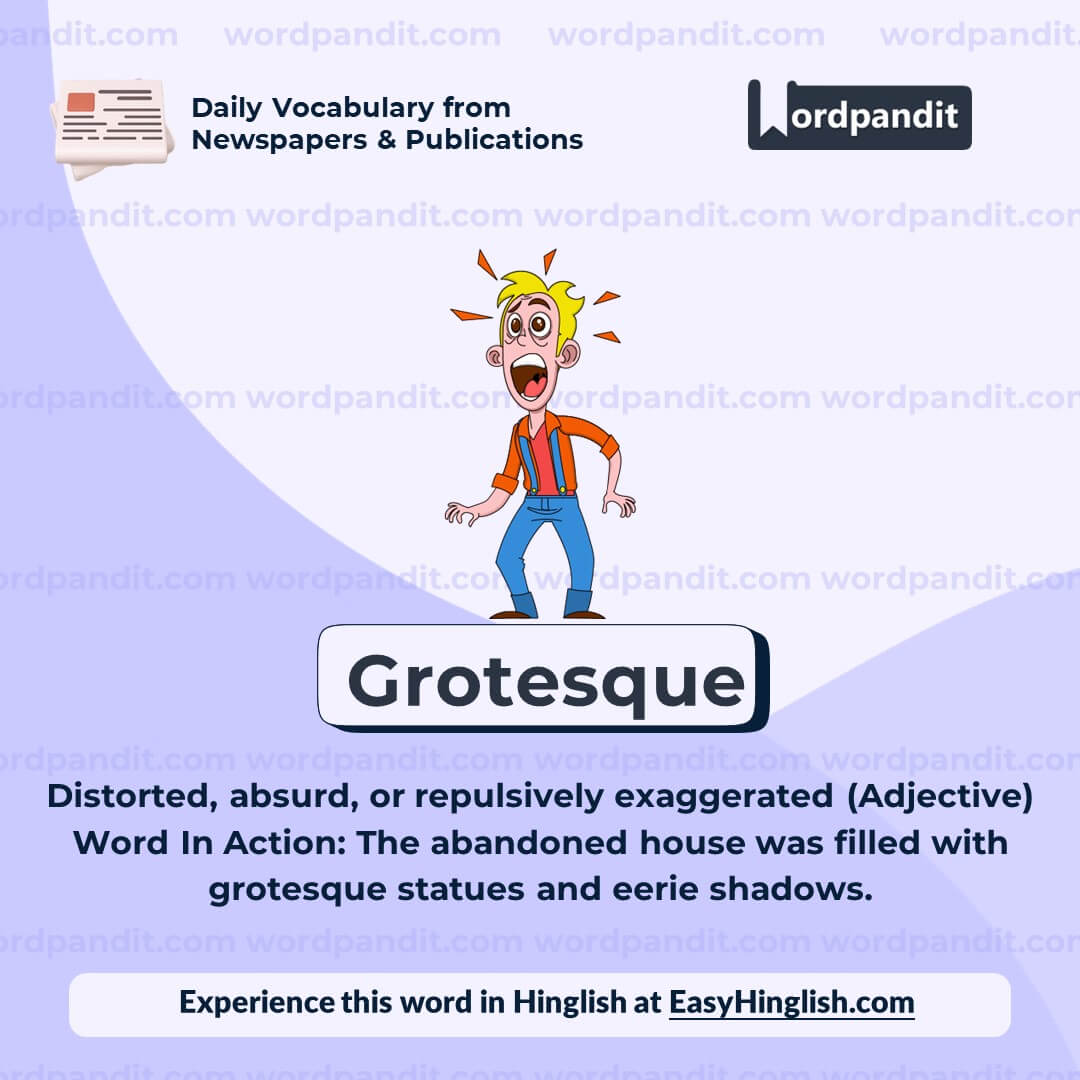Grotesque Vocabulary Post