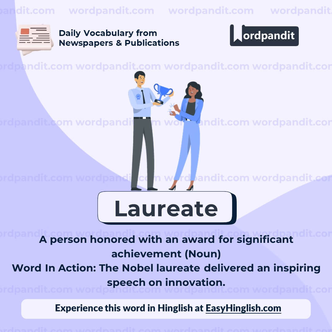 Laureate Vocabulary Post