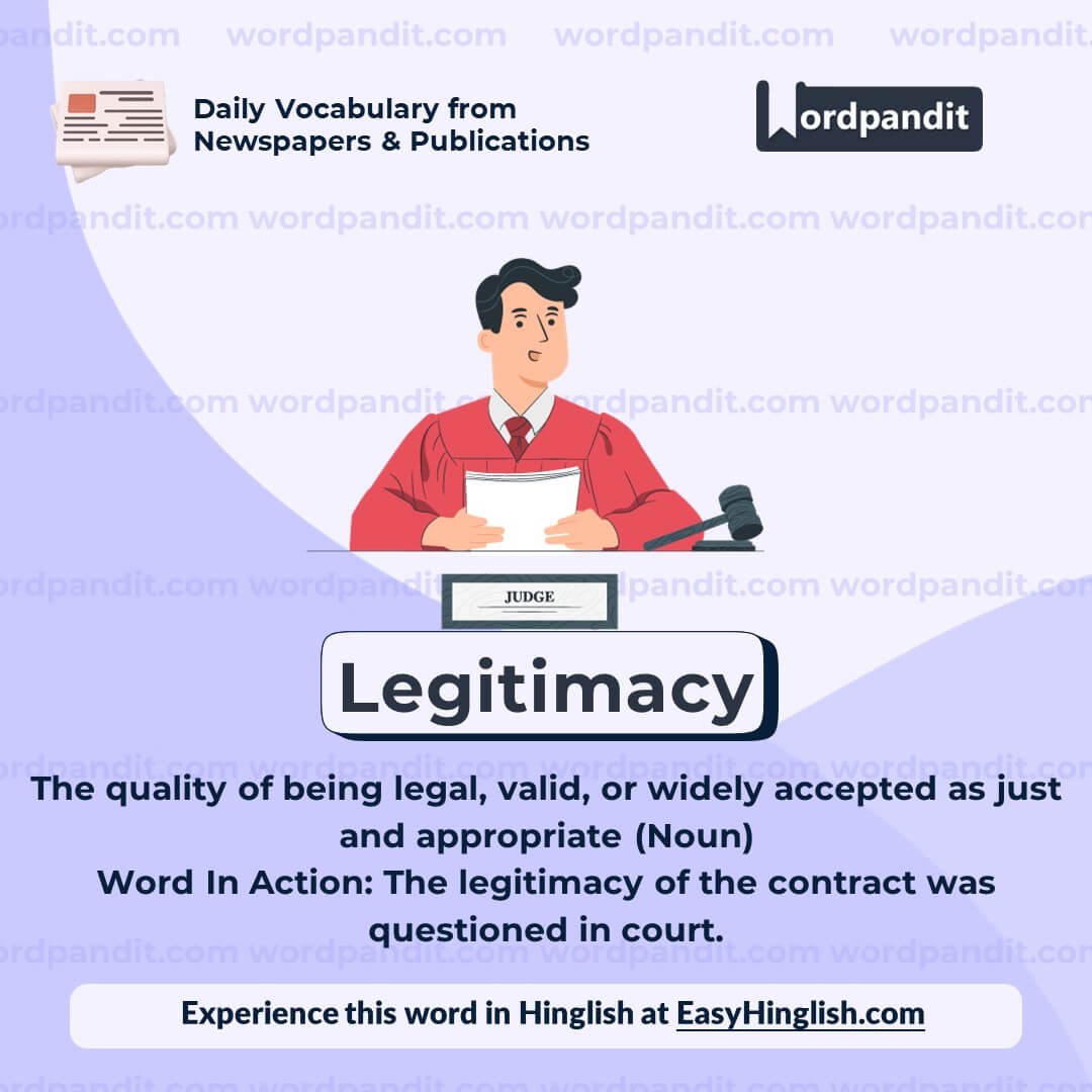 Legitimacy Vocabulary Post