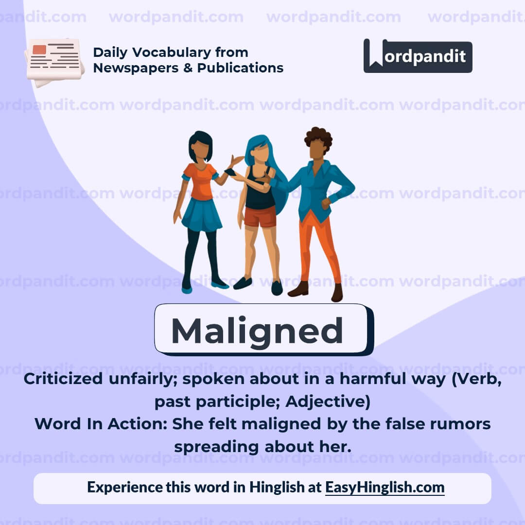 Maligned Vocabulary Post