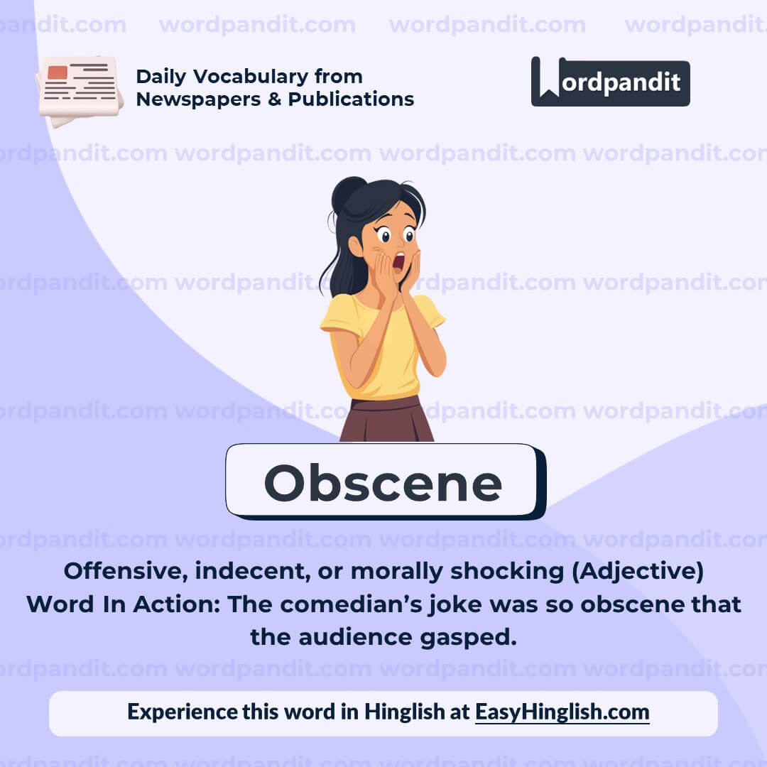 Obscene Vocabulary Post