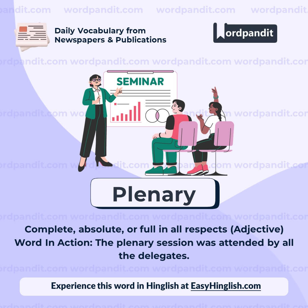 Plenary Vocabulary Post