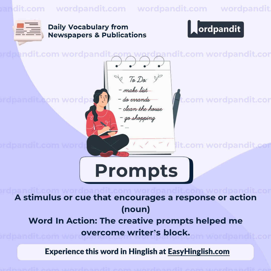 Prompts Vocabulary Post