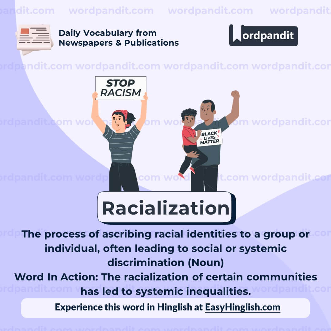 Racialization Vocabulary Post
