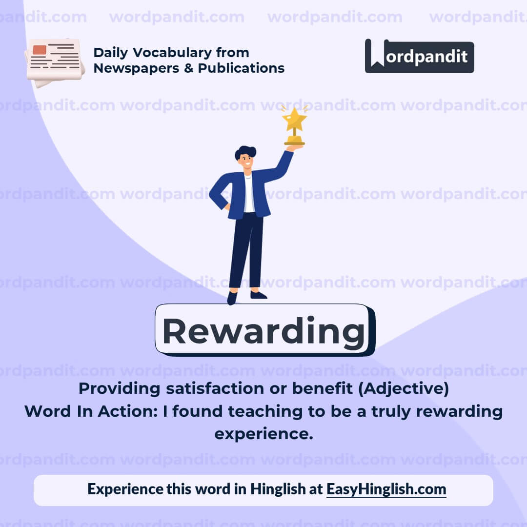 Rewarding Vocabulary Post