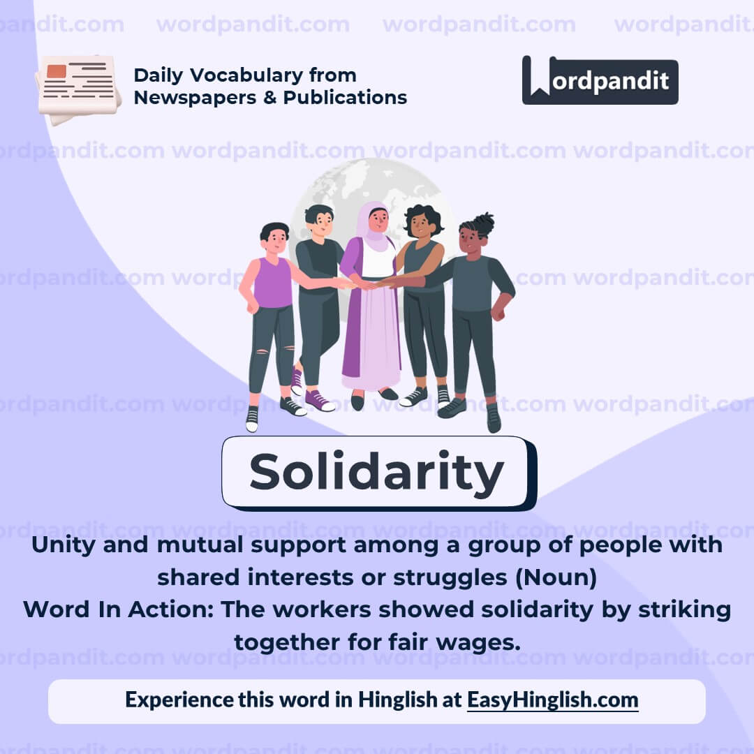 Solidarity Vocabulary Post