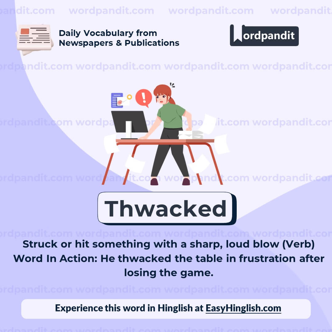 Thwacked Vocabulary Post