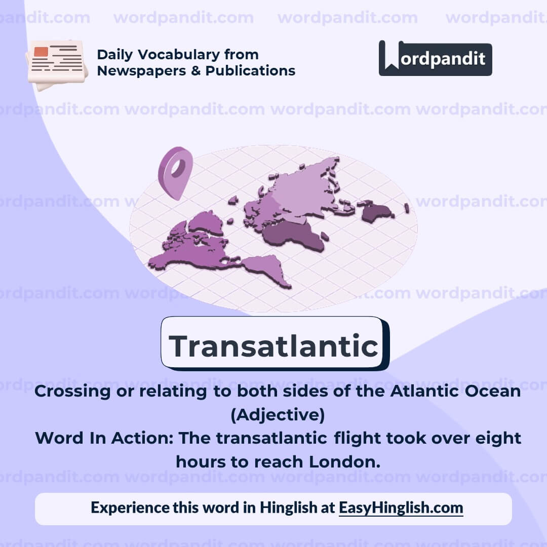 Transatlantic Vocabulary Post