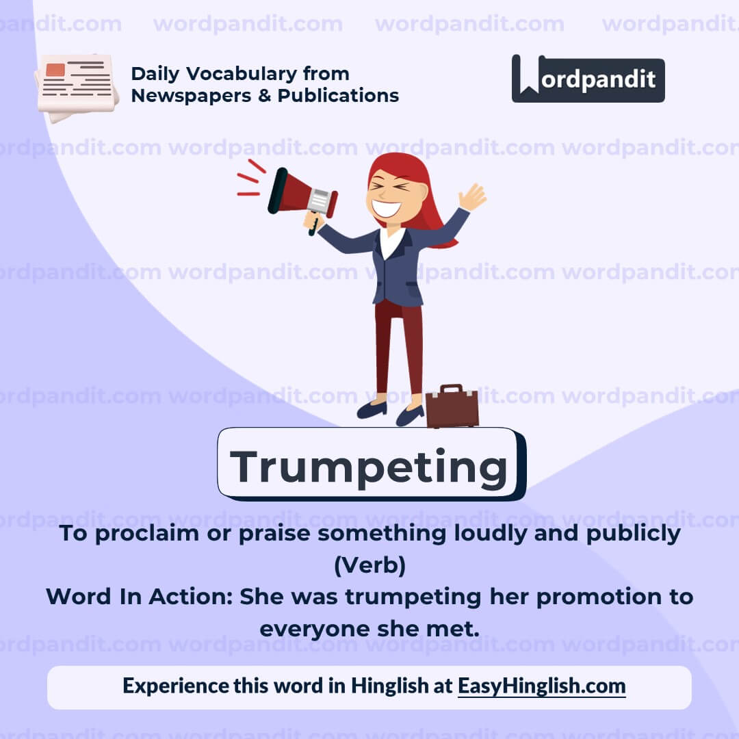Trumpeting Vocabulary Post