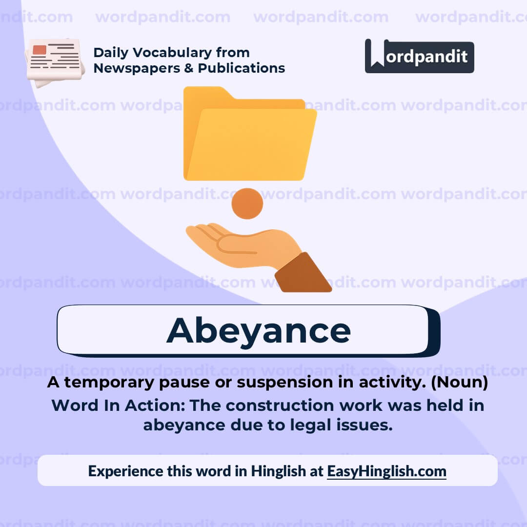 Abeyance (wp)