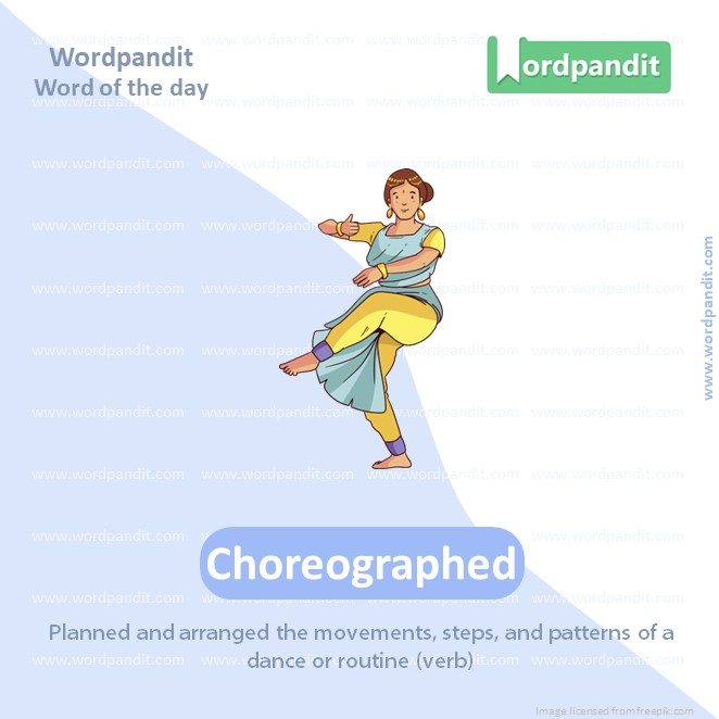 Choreographed Picture Vocabulary