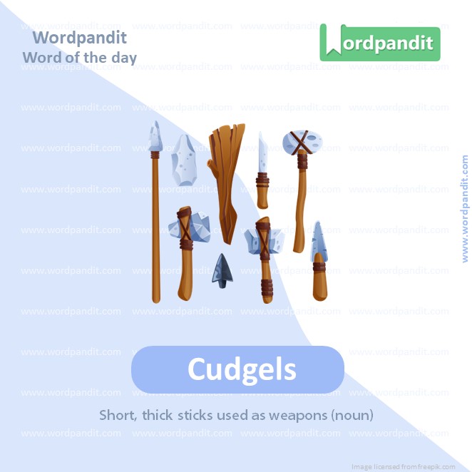 Cudgels Picture Vocabulary