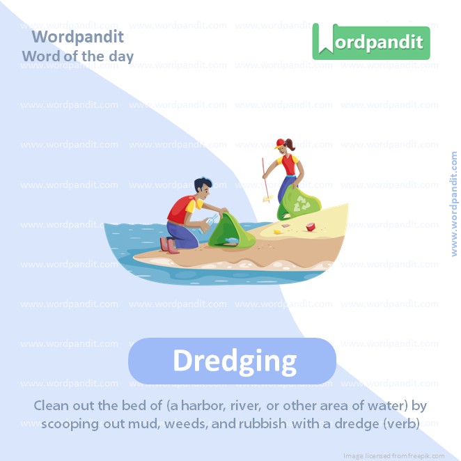 Dredging Picture Vocabulary
