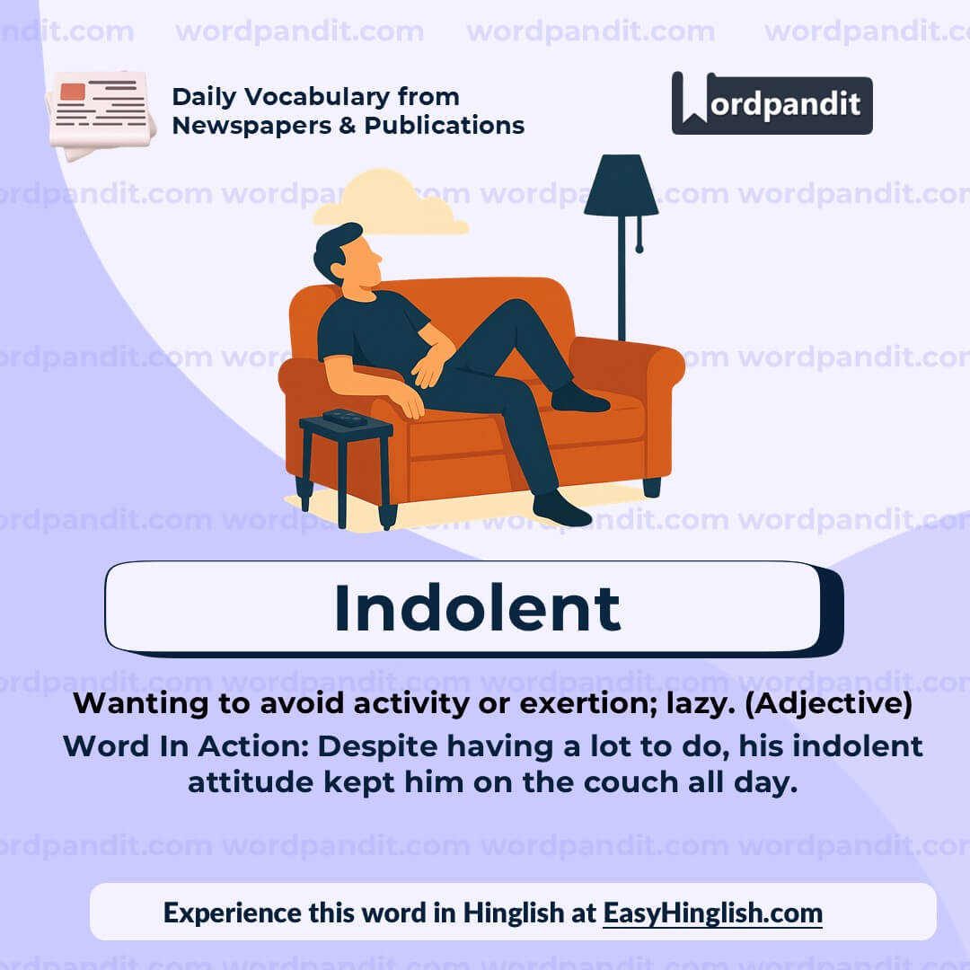 Indolent (wp)