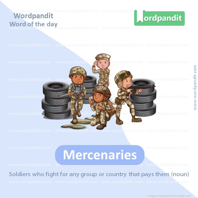 Mercenaries Picture Vocabulary