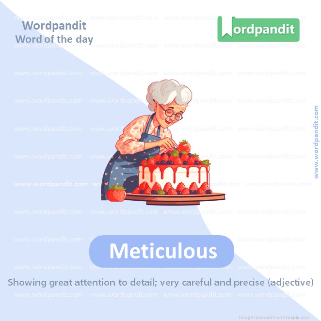 Meticulous Picture Vocabulary Copy
