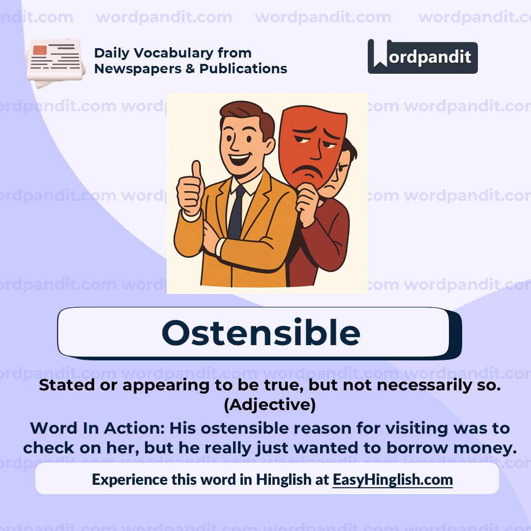 Ostensible (wp)