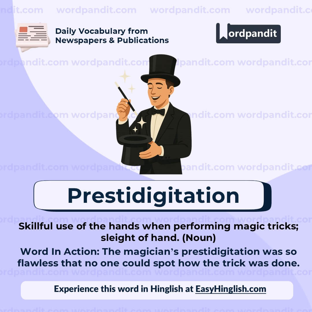 Prestidigitation (wp)