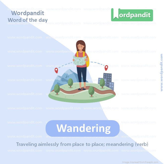 Wandering Picture Vocabulary