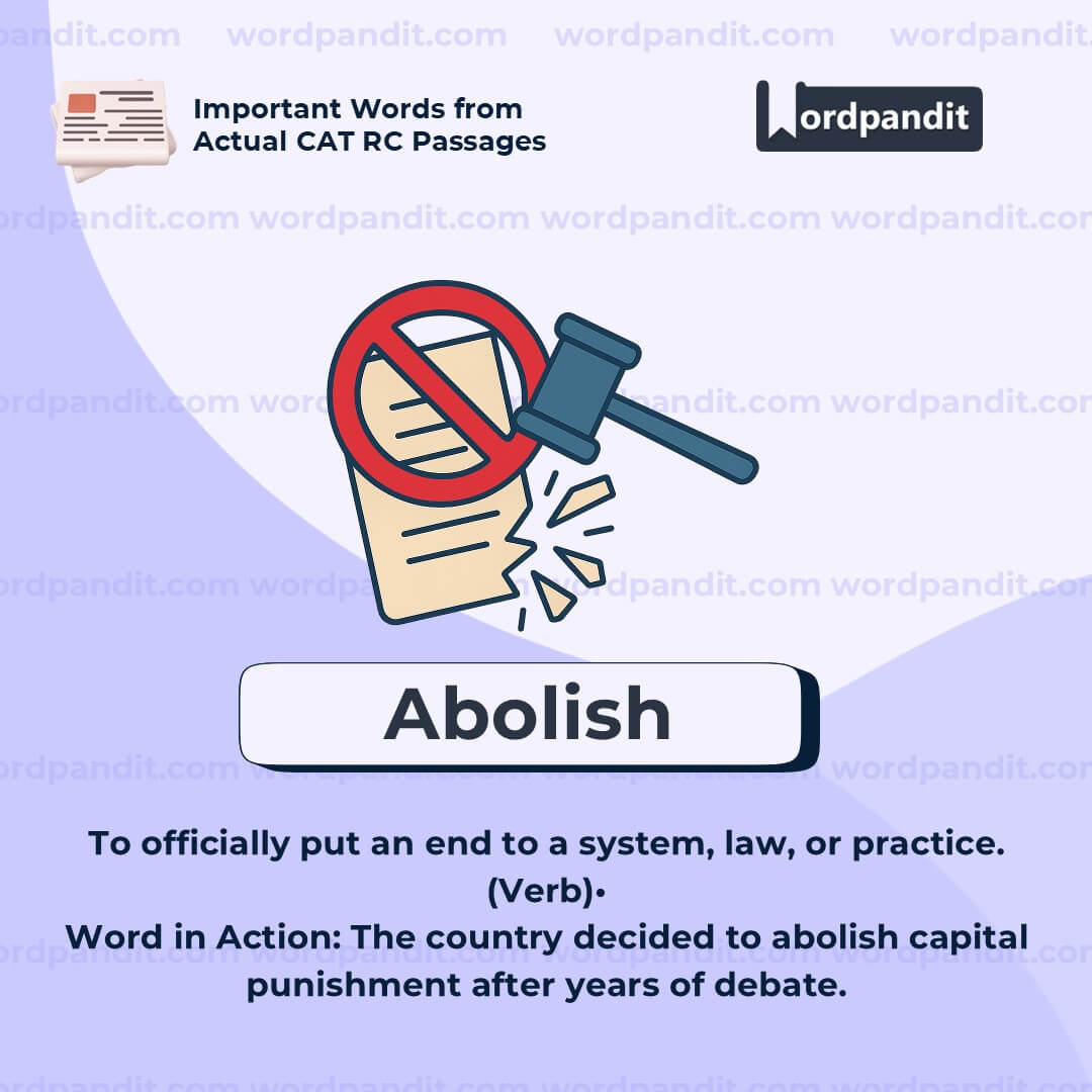 Abolish