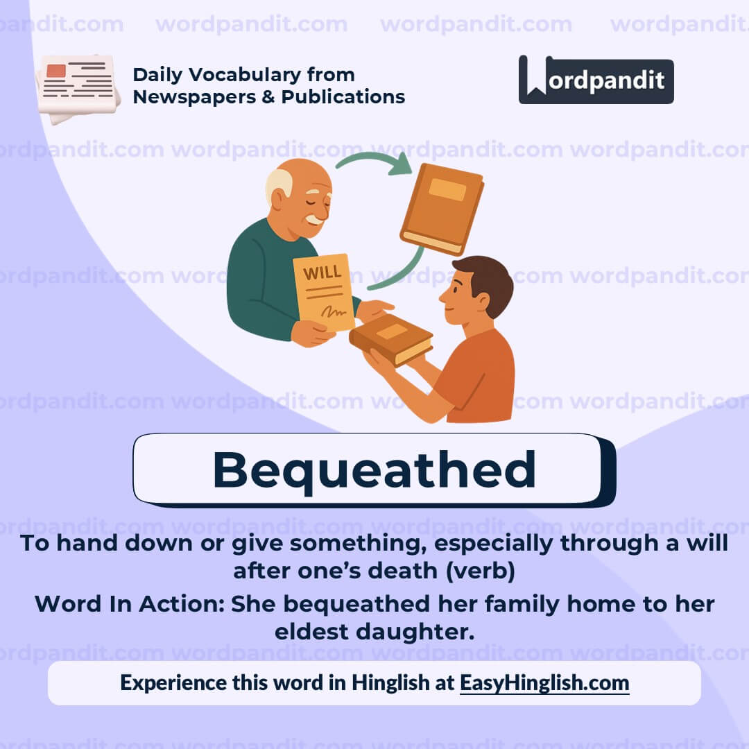 Bequeathed