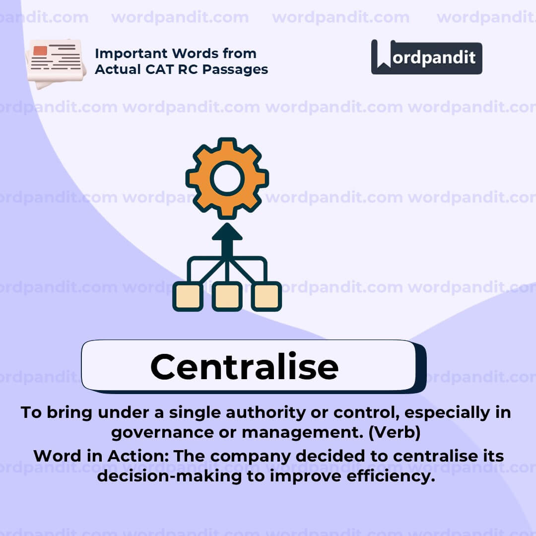 Centralise