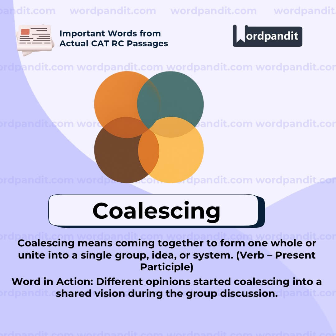 Coalescing