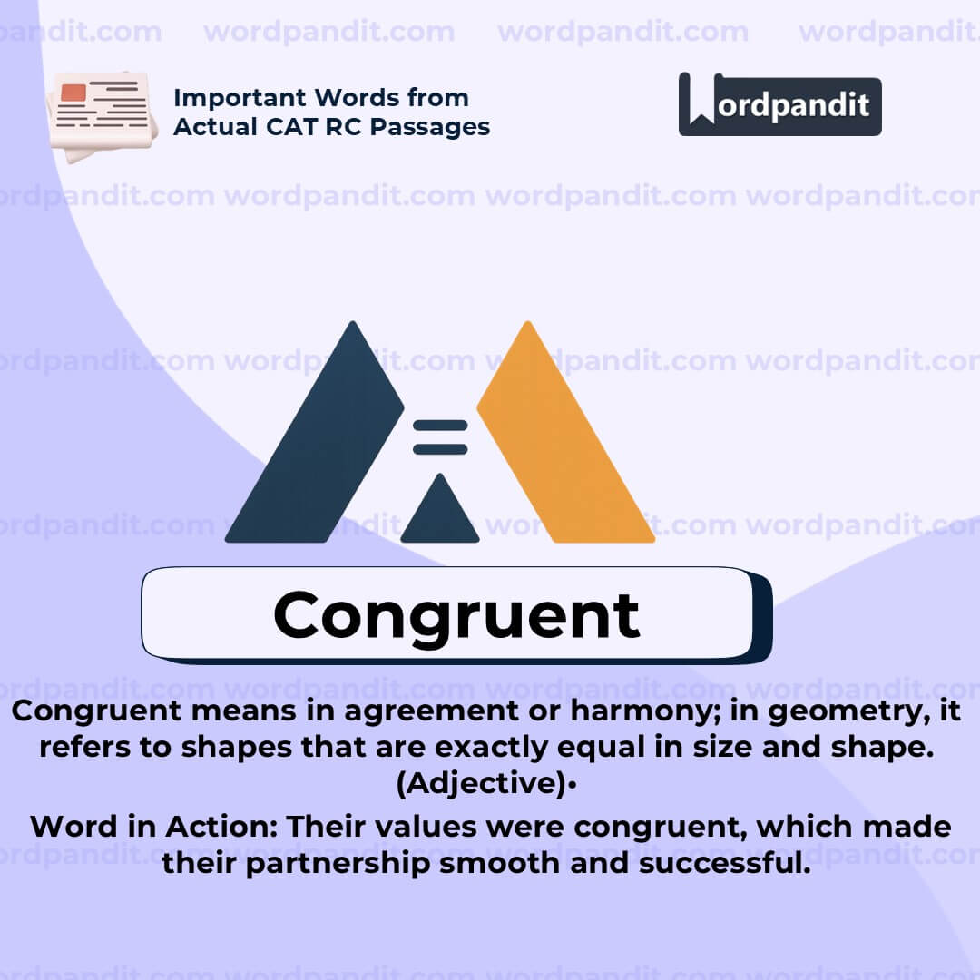 Congruent