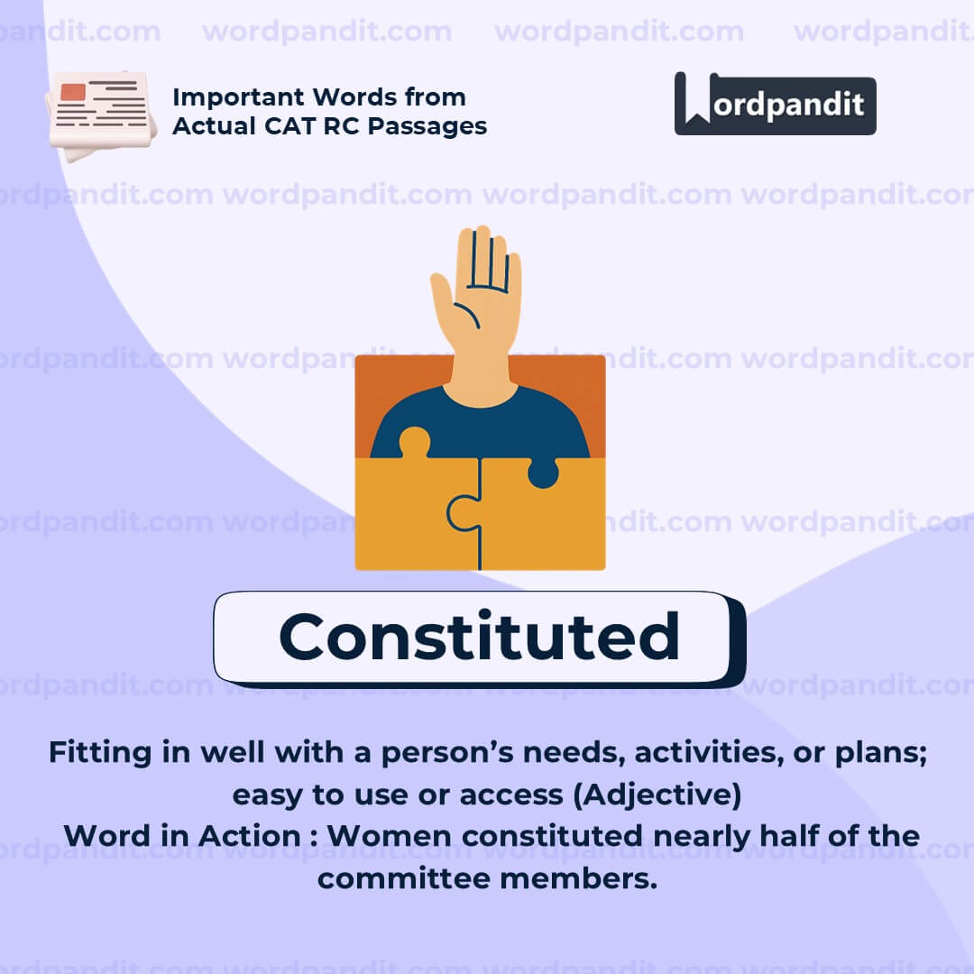 Constituted
