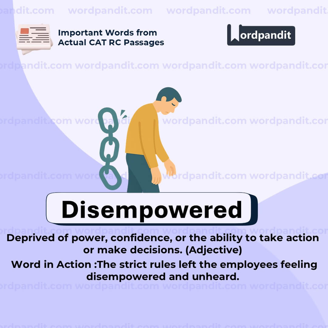 Disempowered