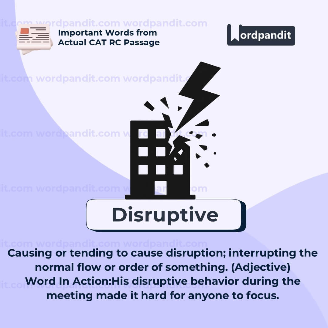 Disruptive