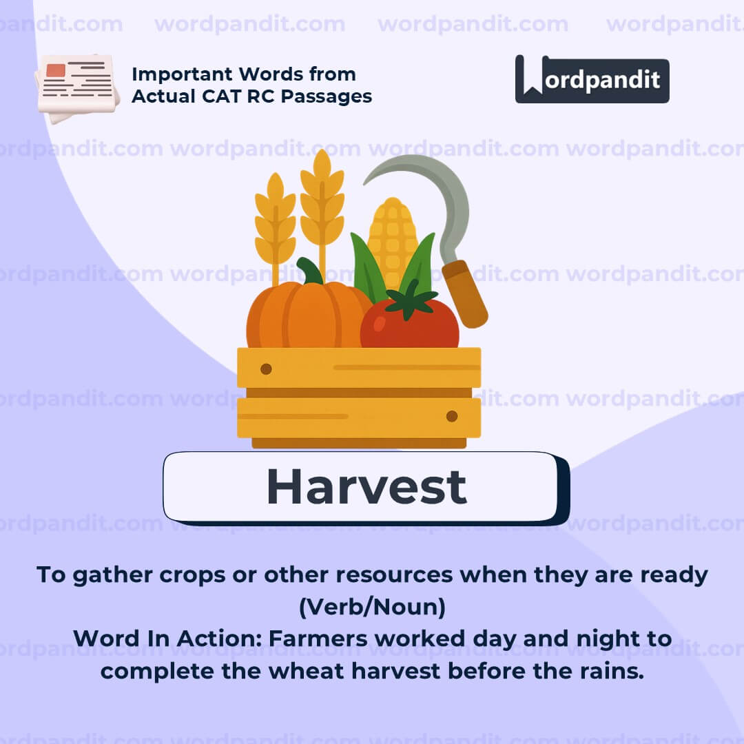 Harvest