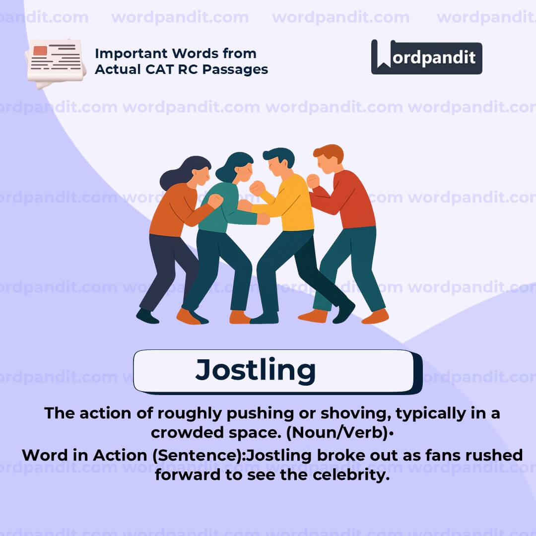 Jostling