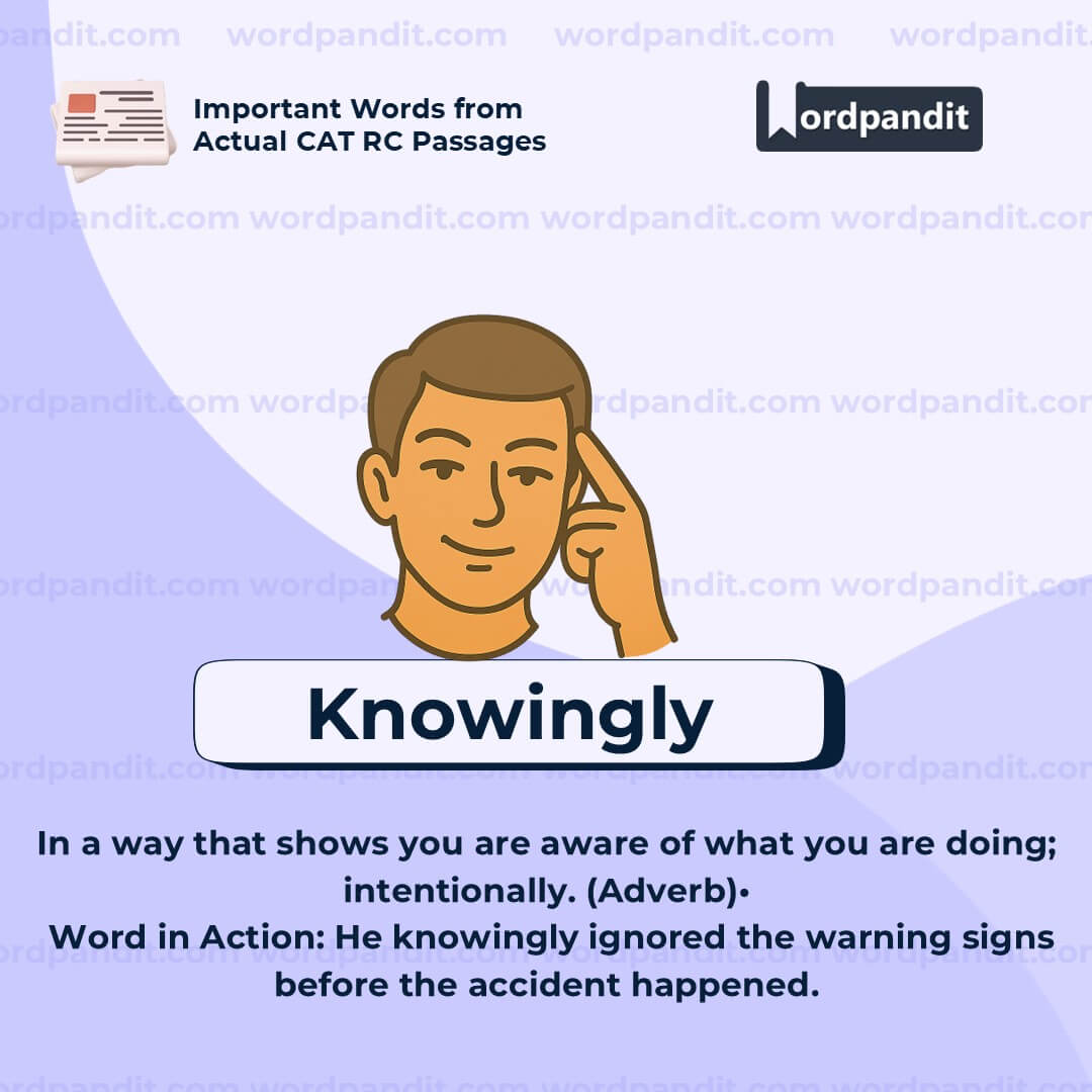 Knowingly