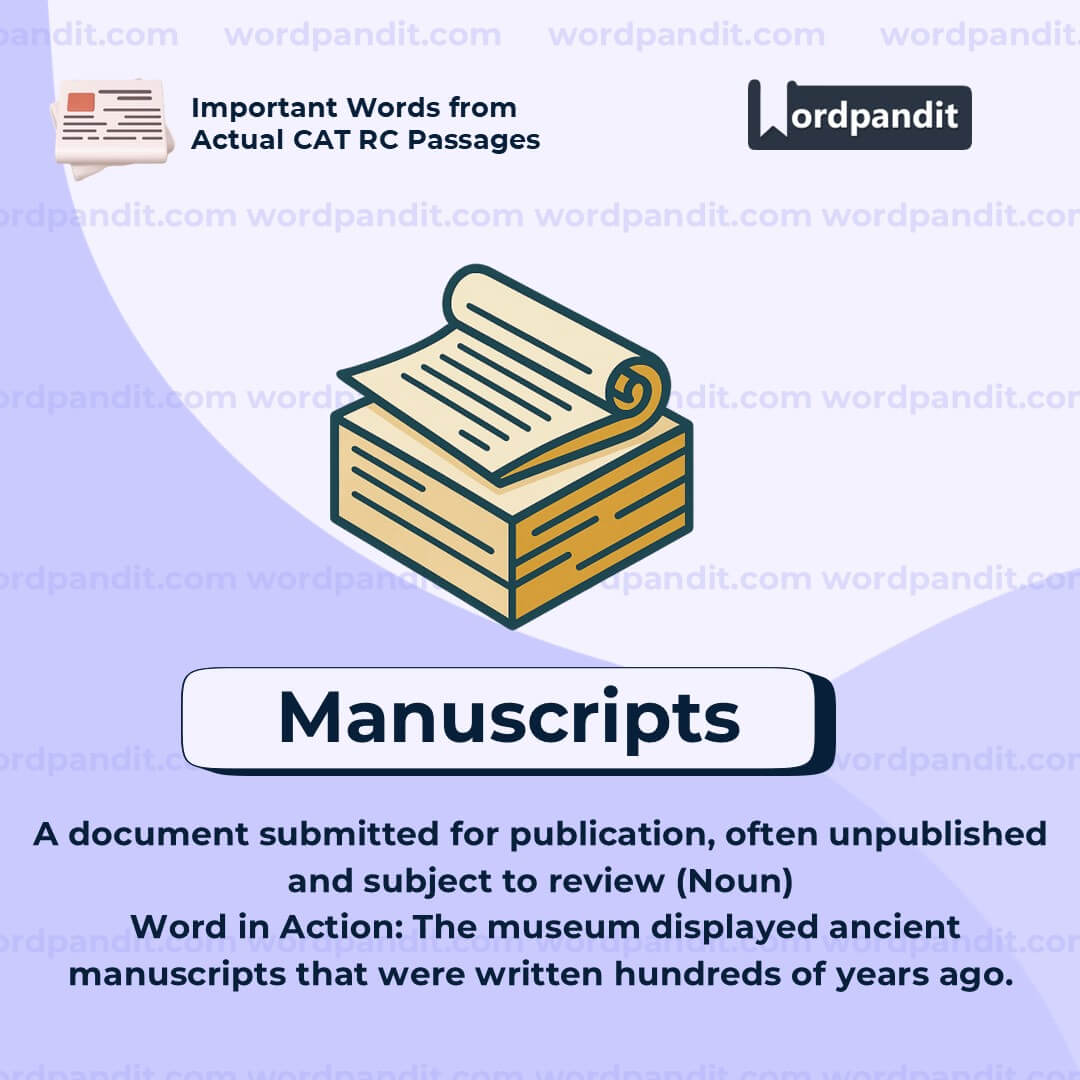 Manuscripts