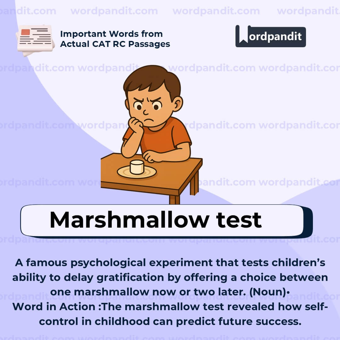Marshmallow Test