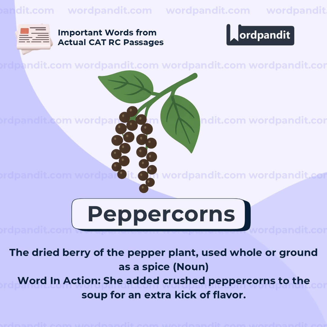Peppercorns