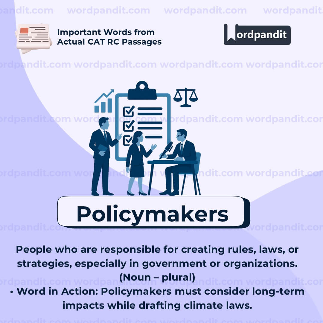 Policymakers