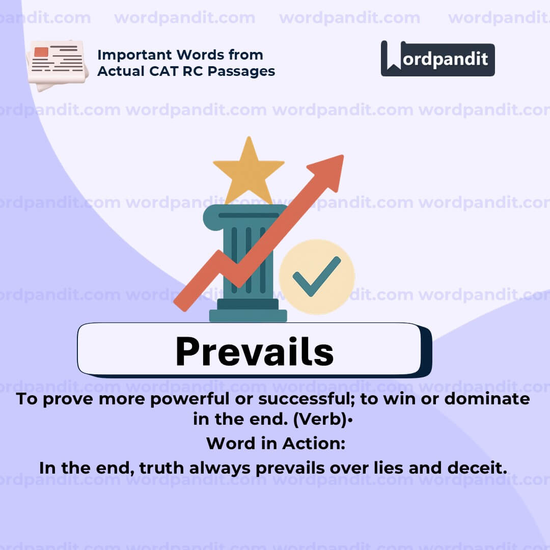Prevails
