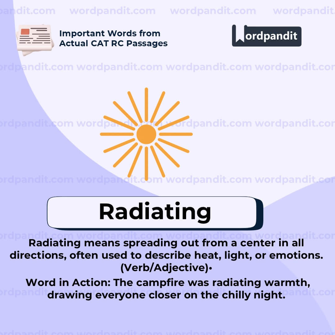 Radiating