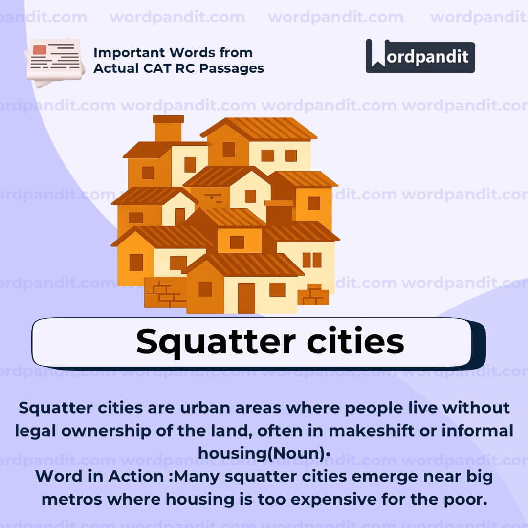 Squatter Cities