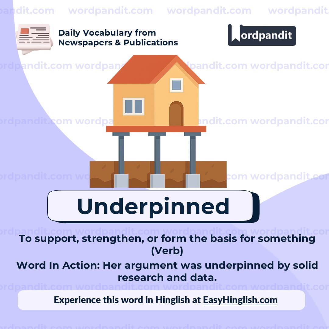 Underpinned Underpinned