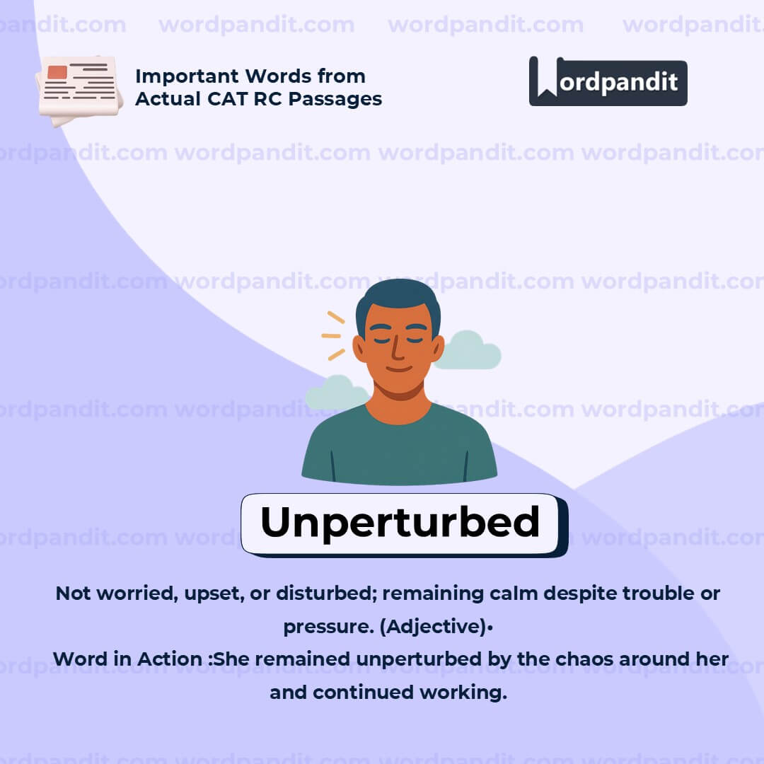 Unperturbed