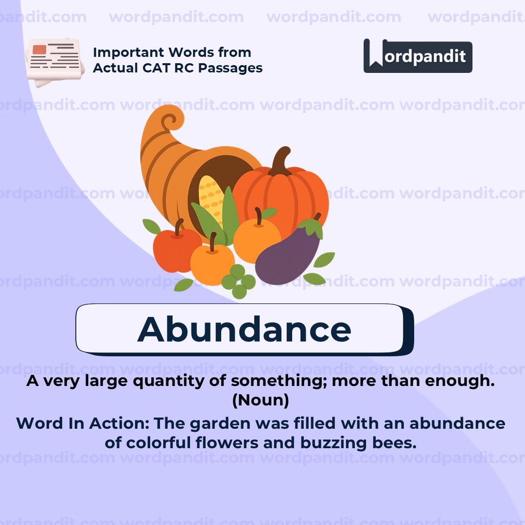Abundance