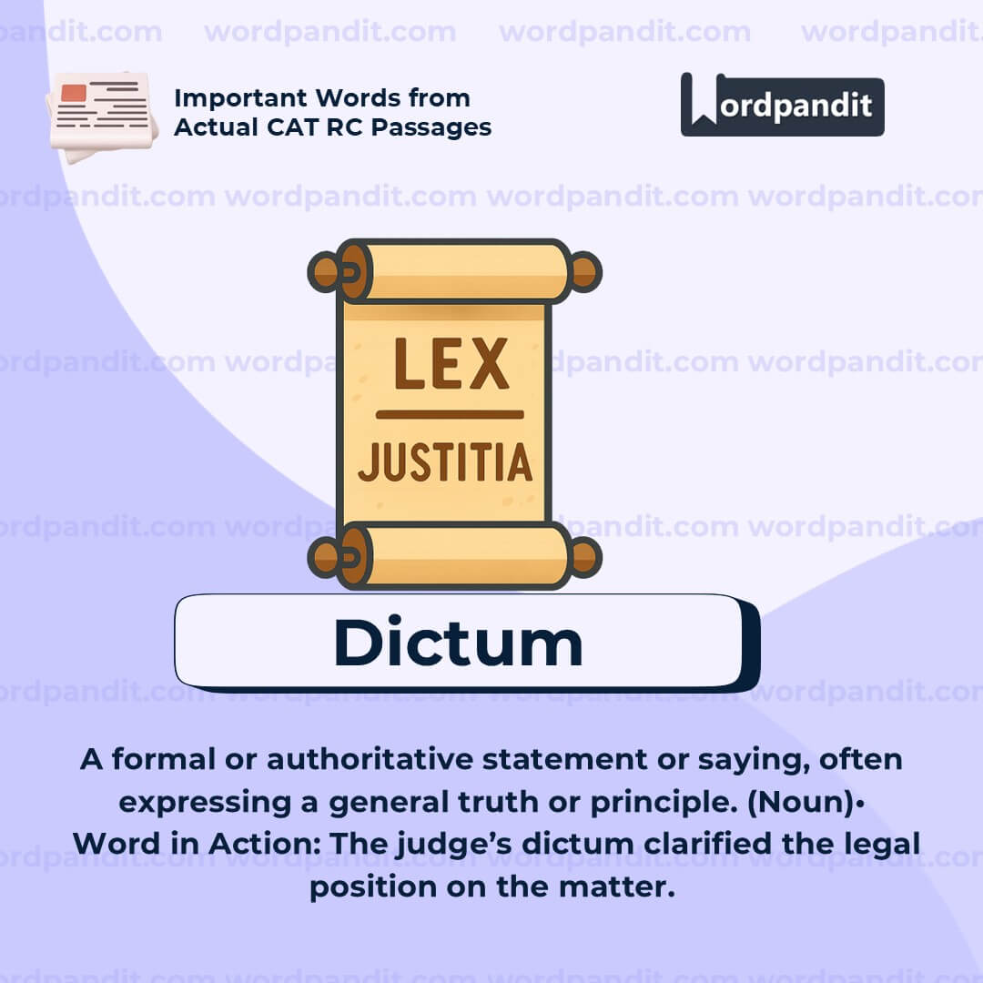 Dictum