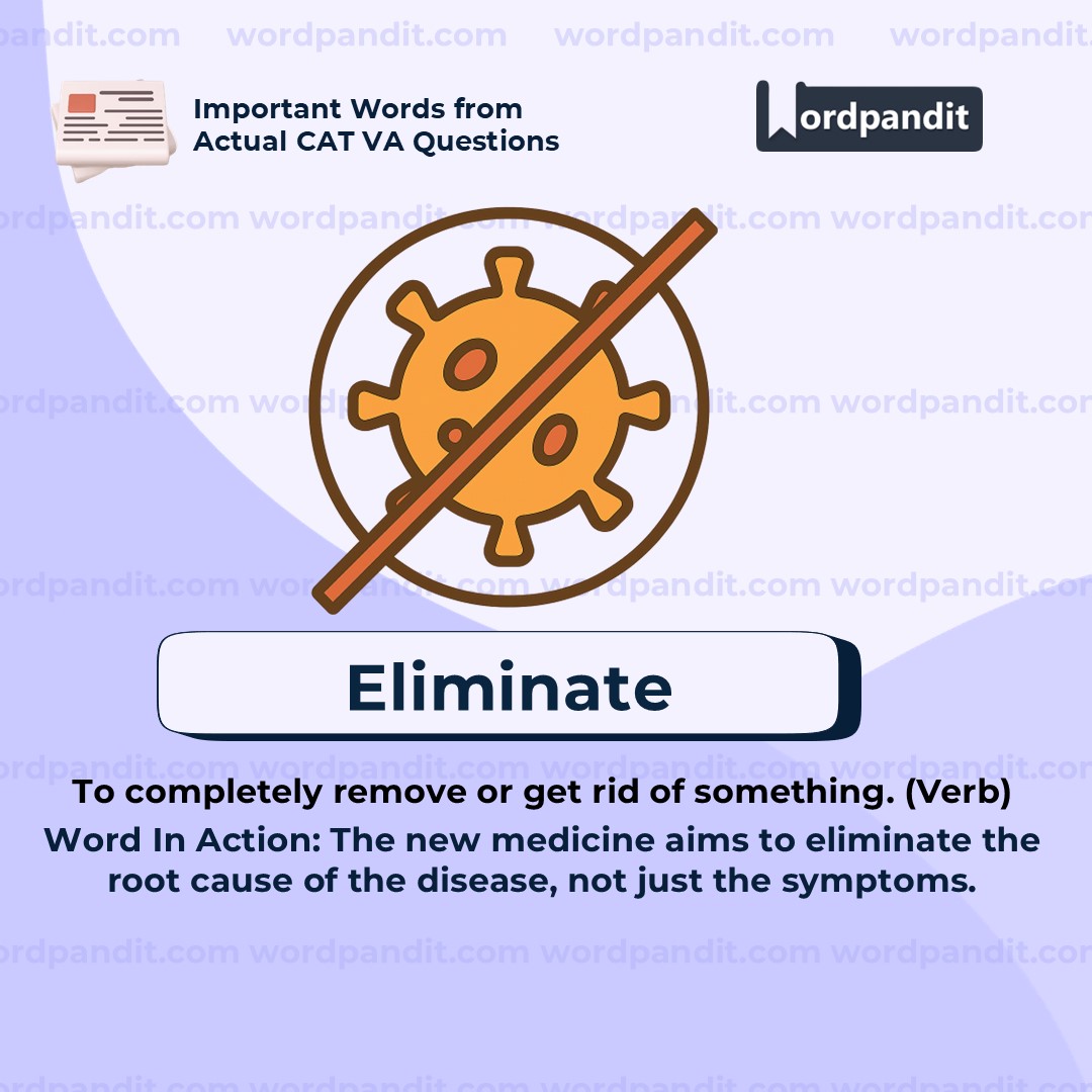 Eliminate